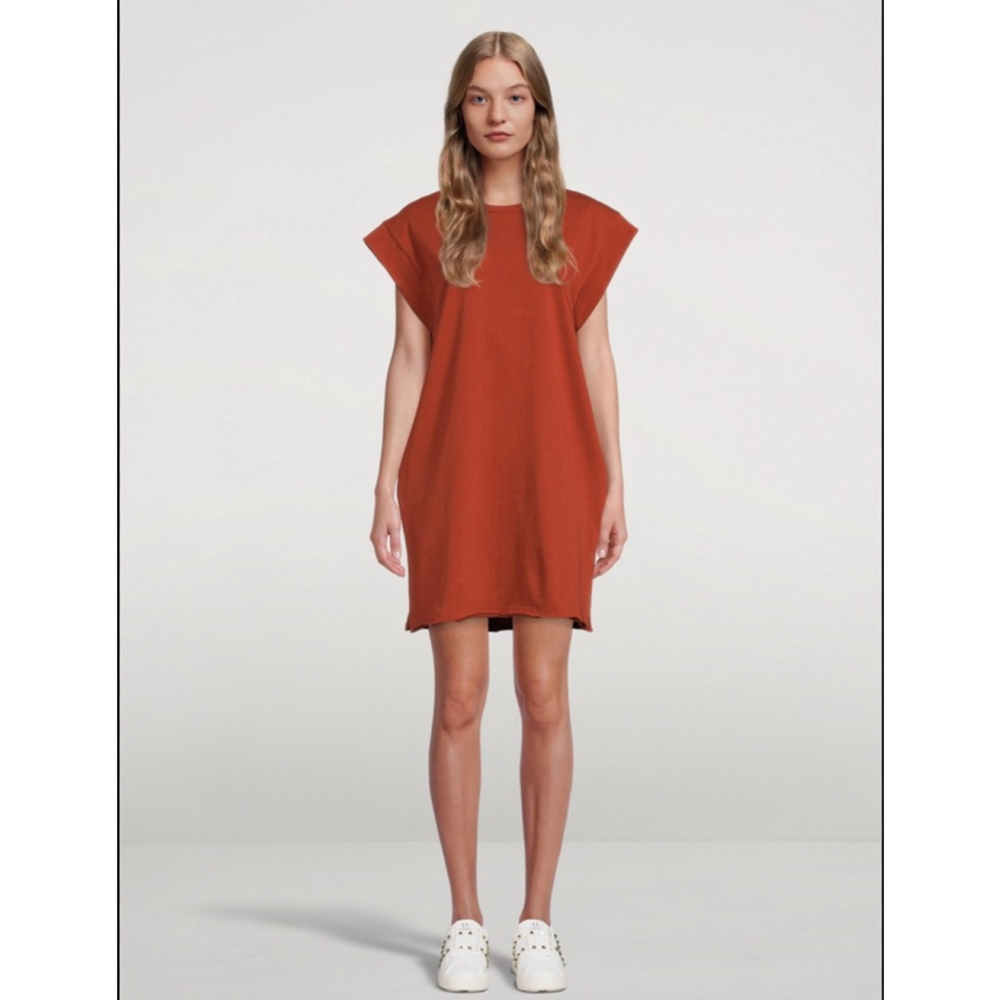 rag & bone Ryder Muscle Mini Dress Rust XS